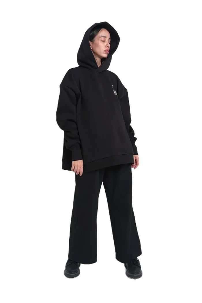 Худи 9007 W Brush черное