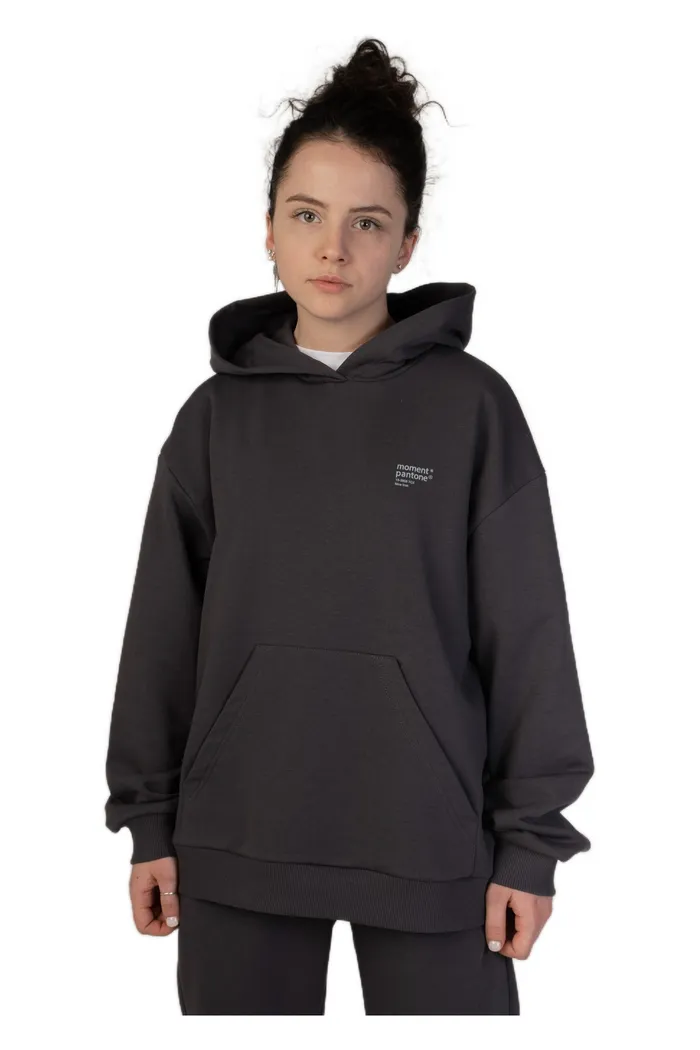 Худи 9004 W темно-серое