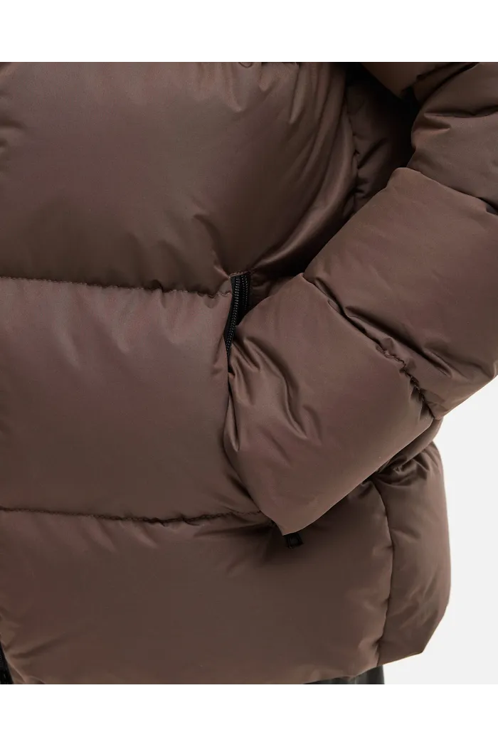 Куртка ANTEATER Downjacket черно-коричневая