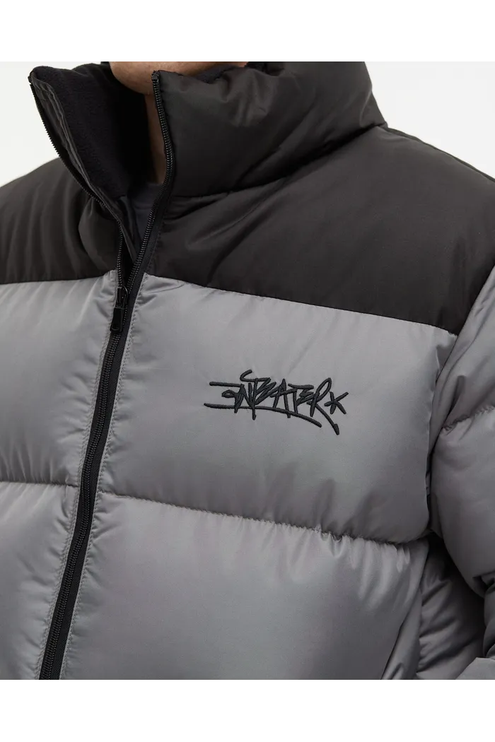 Куртка ANTEATER Downjacket черно-серая