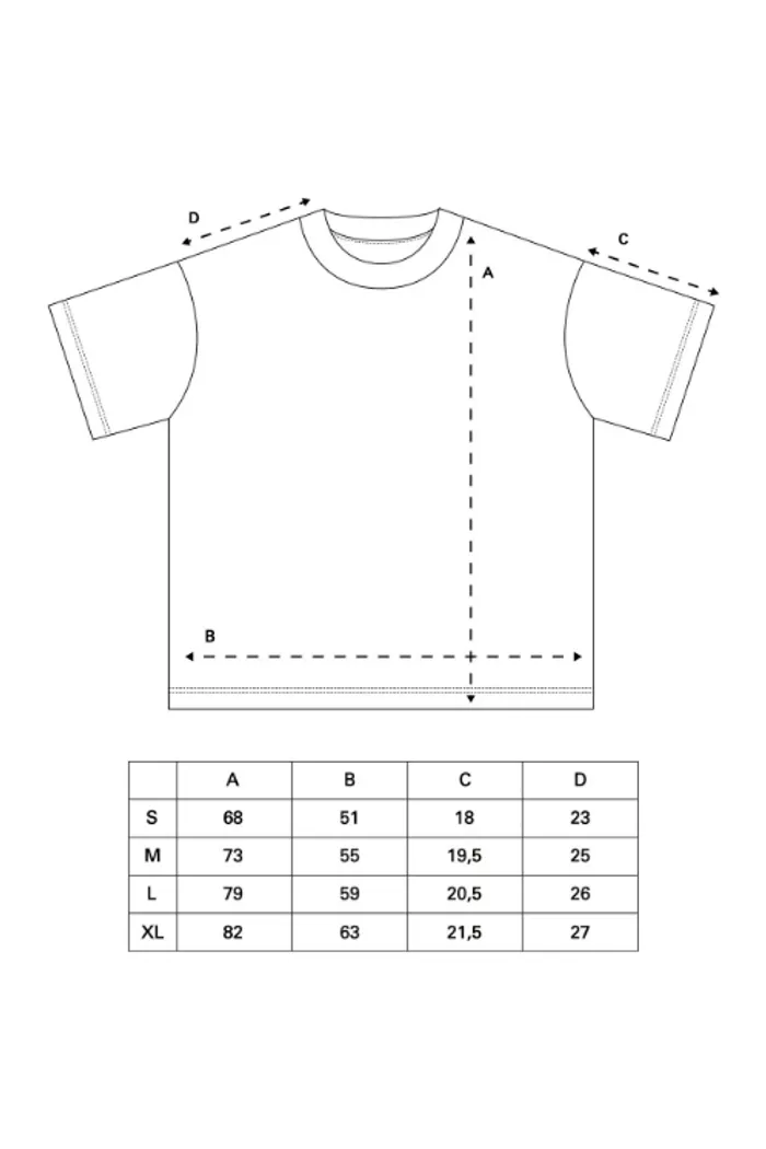 Футболка Called a Garment CAG lettering