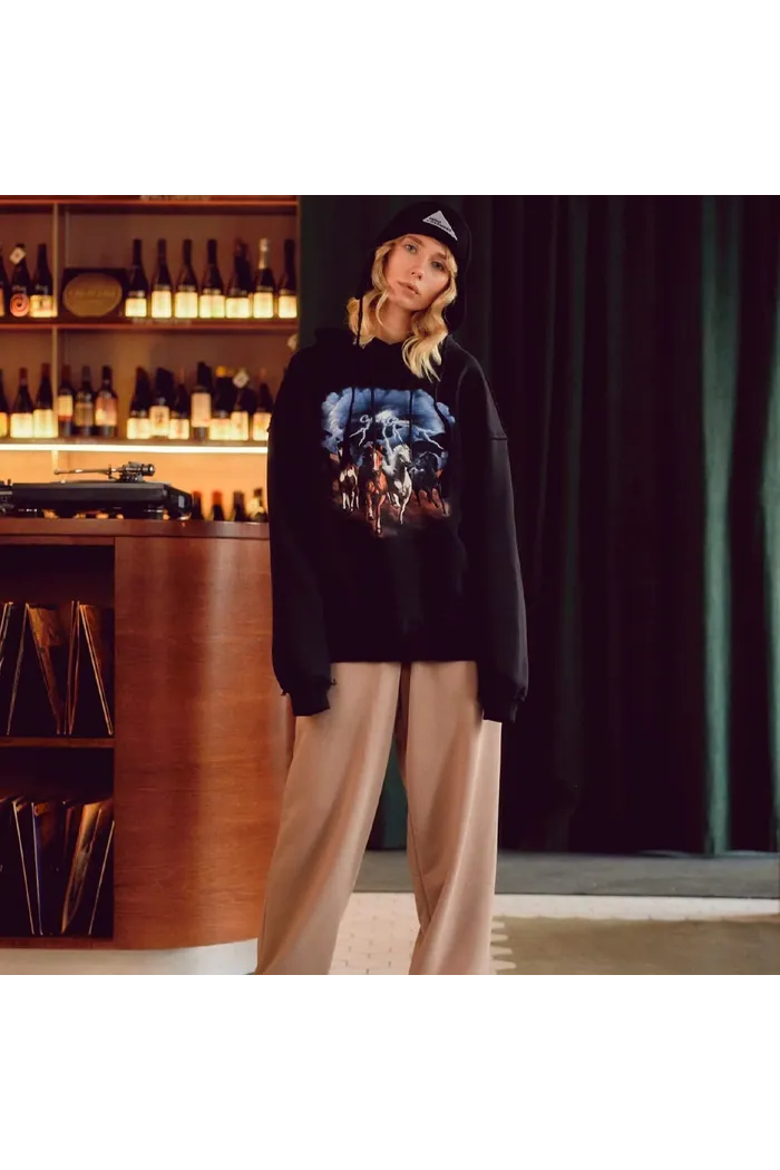 Худи Called a Garment Horses Heavy Cotton