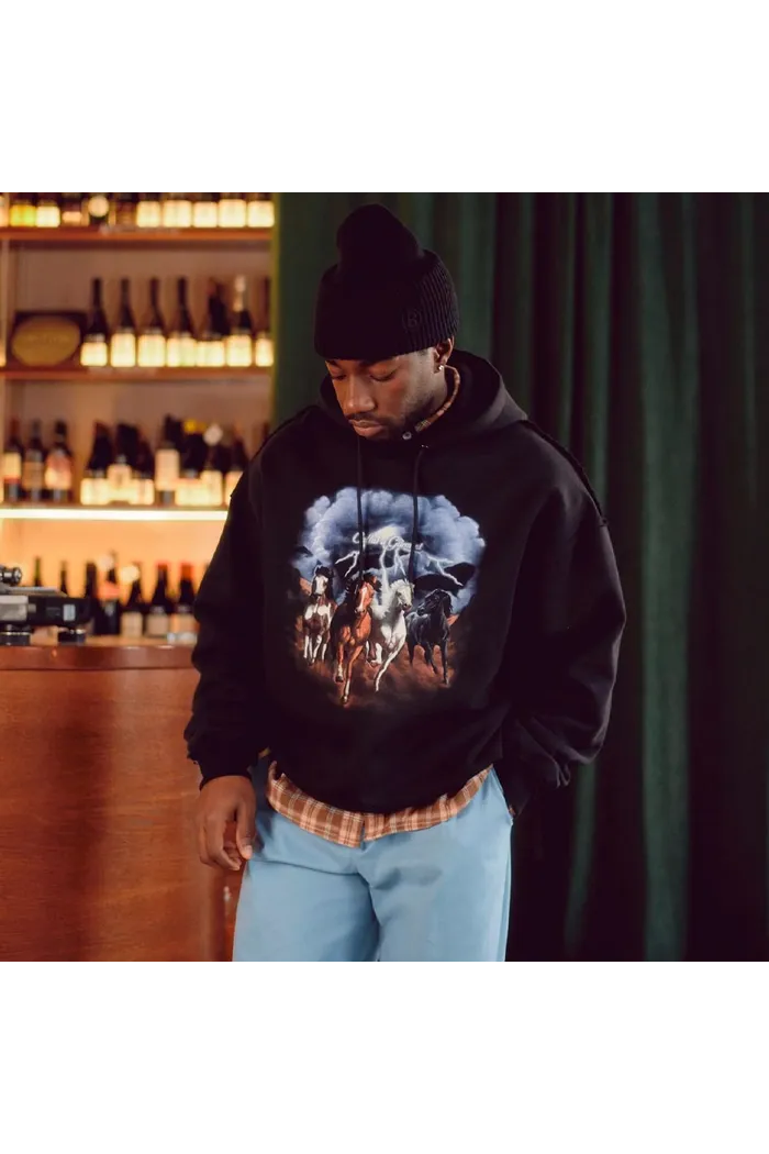 Худи Called a Garment Horses Heavy Cotton