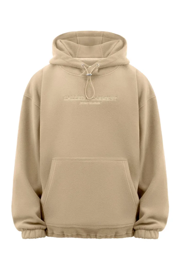 Мужское худи Called a Garment Wrap бежевый