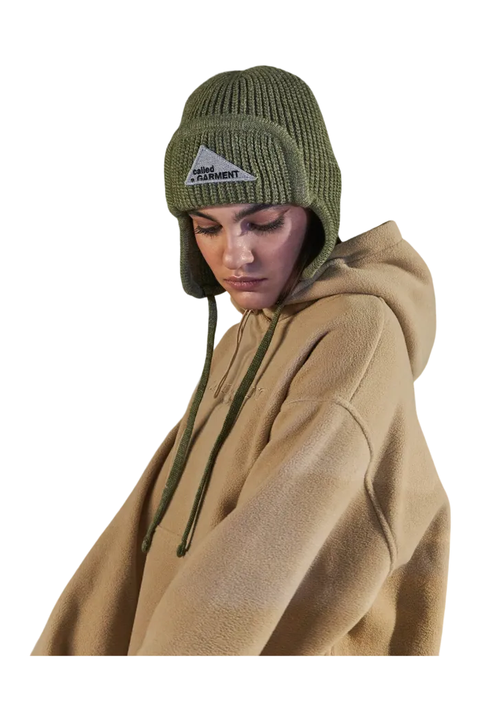 Женское худи Called a Garment Wrap бежевый