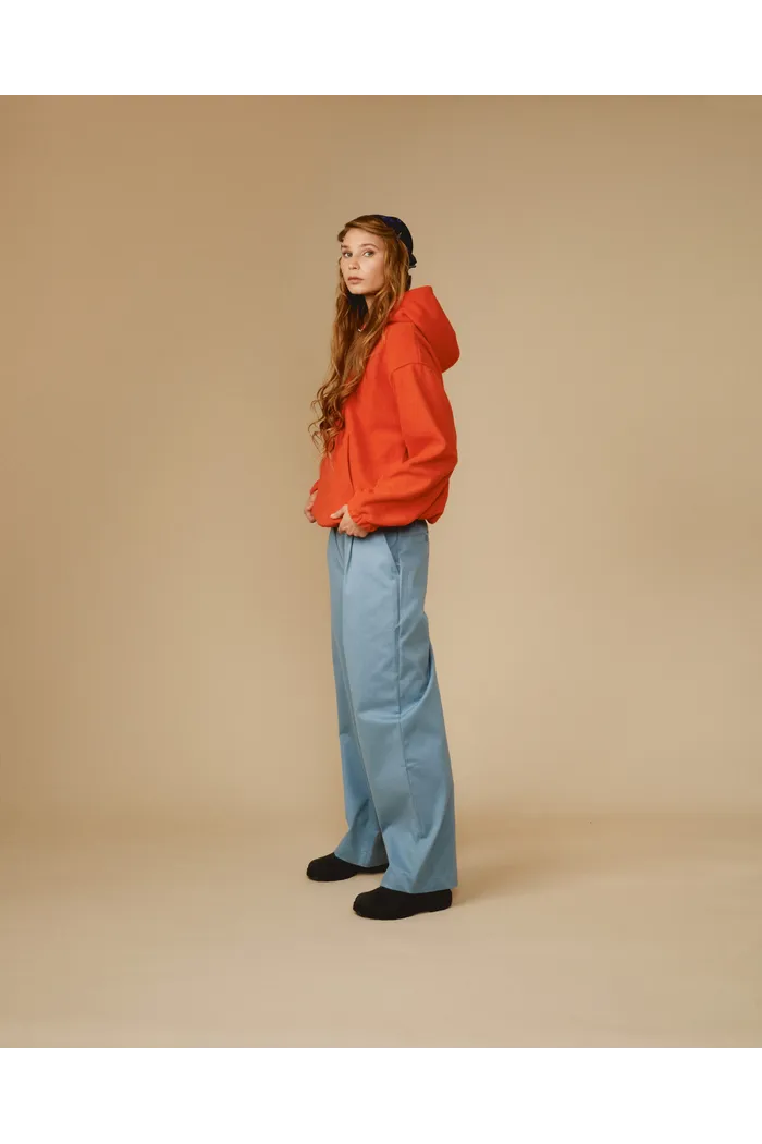 Женское худи Called a Garment Wrap оранжевый неон