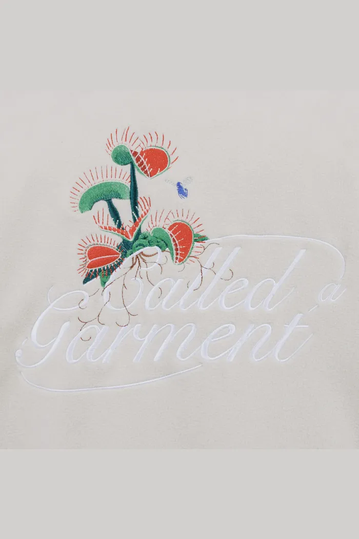 Флисовая куртка Called a Garment FCF Logo Jacket vol.2 белый песок