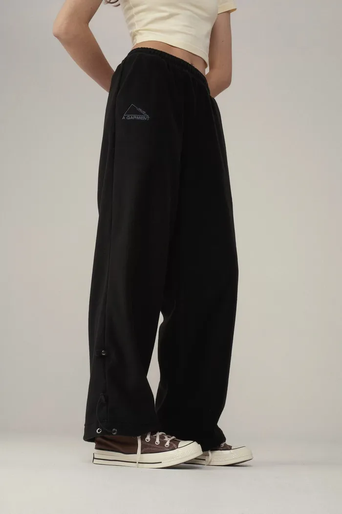 Флисовые брюки Called a Garment Equipment женские черные