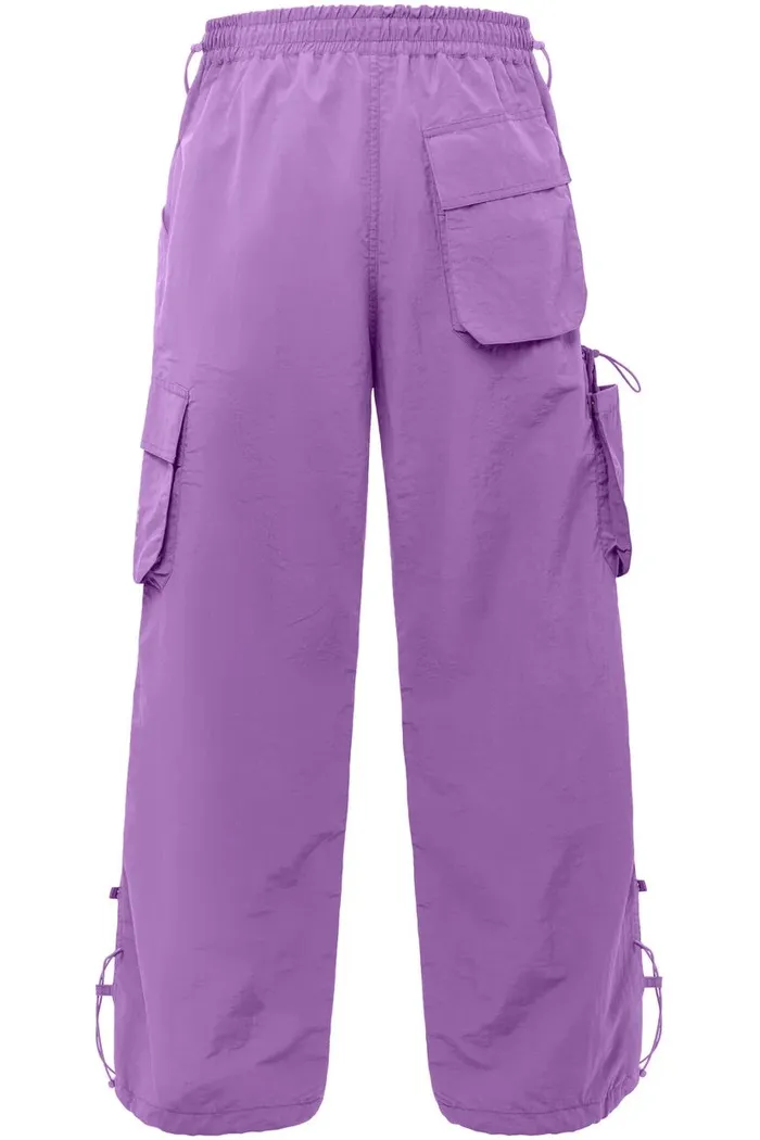Брюки Called a Garment "Multi pocket pants" сиреневые