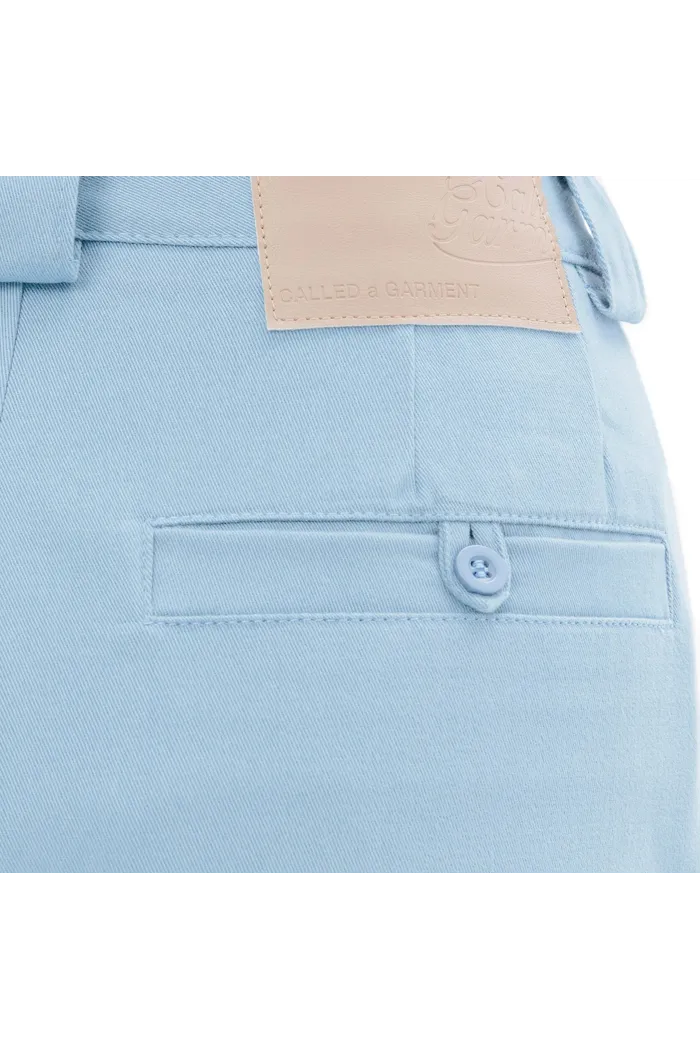 Брюки Called a Garment  Женские "Classic wide chinos" голубые