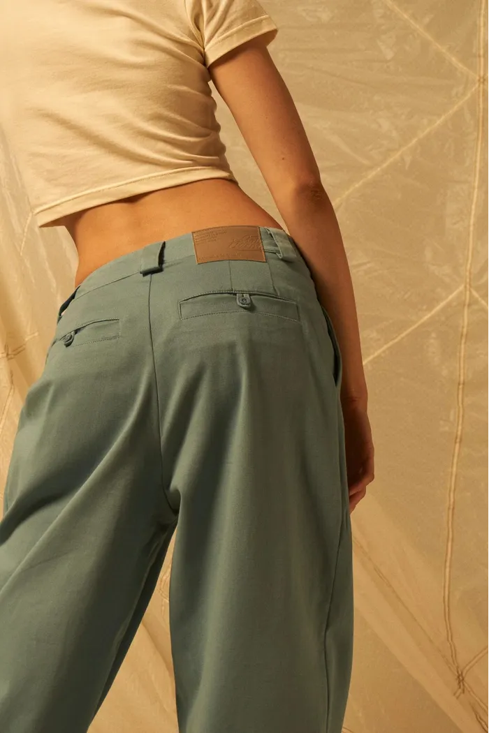 Брюки Called a Garment  Женские "Classic wide chinos" голубые