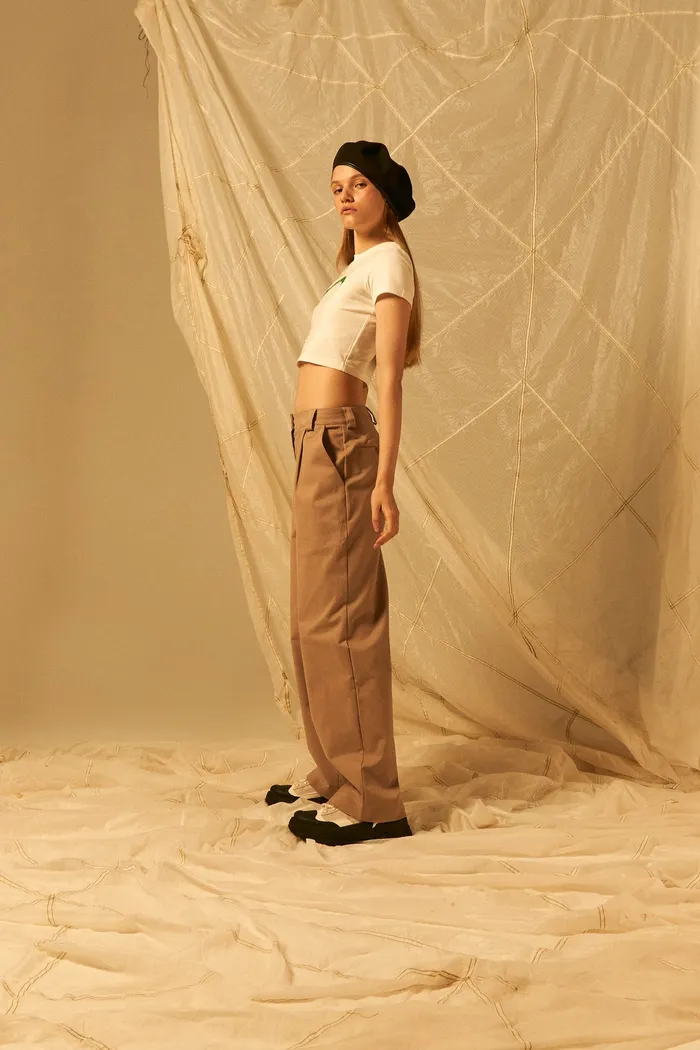 Брюки Called a Garment  Женские "Classic wide chinos" печосные