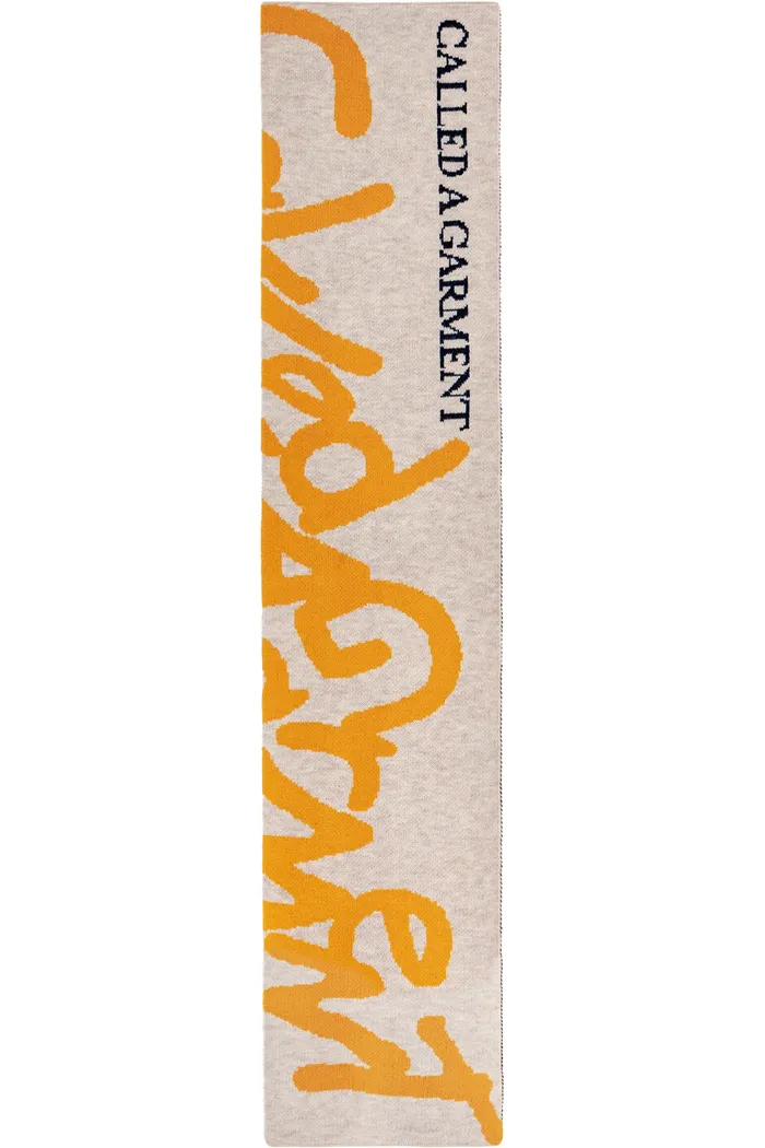 Шарф-плед Called a Garment WELL-OFF YELLOW SCARF