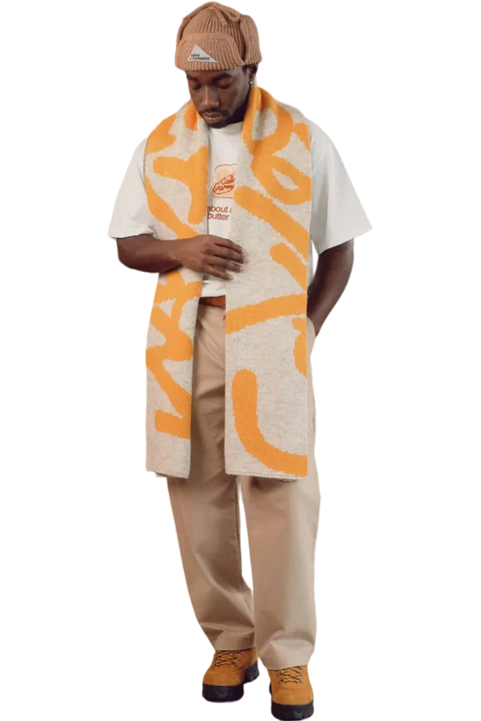 Шарф-плед Called a Garment WELL-OFF YELLOW SCARF