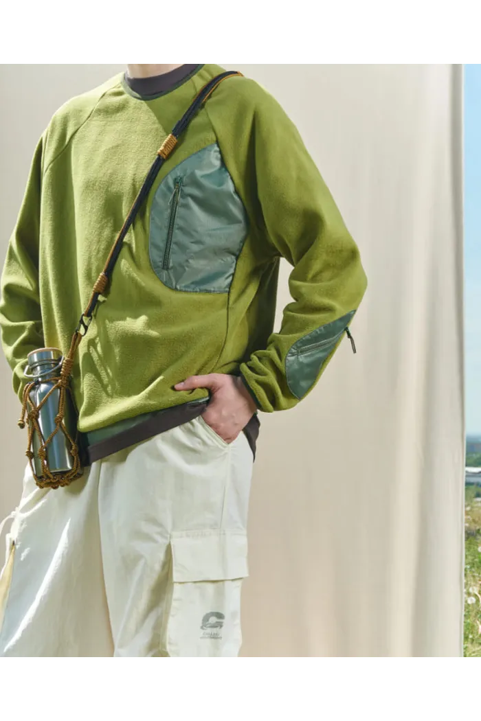 Свитшот Called a Garment Utilitarian Gold Olive оливковый унисекс