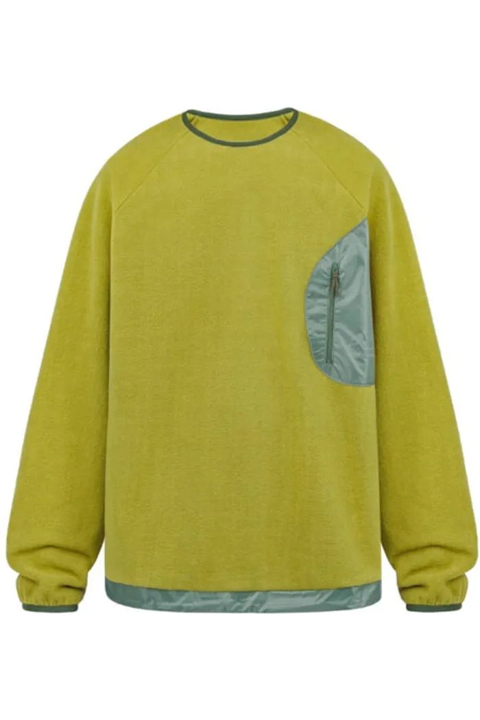 Свитшот Called a Garment Utilitarian Gold Olive оливковый унисекс