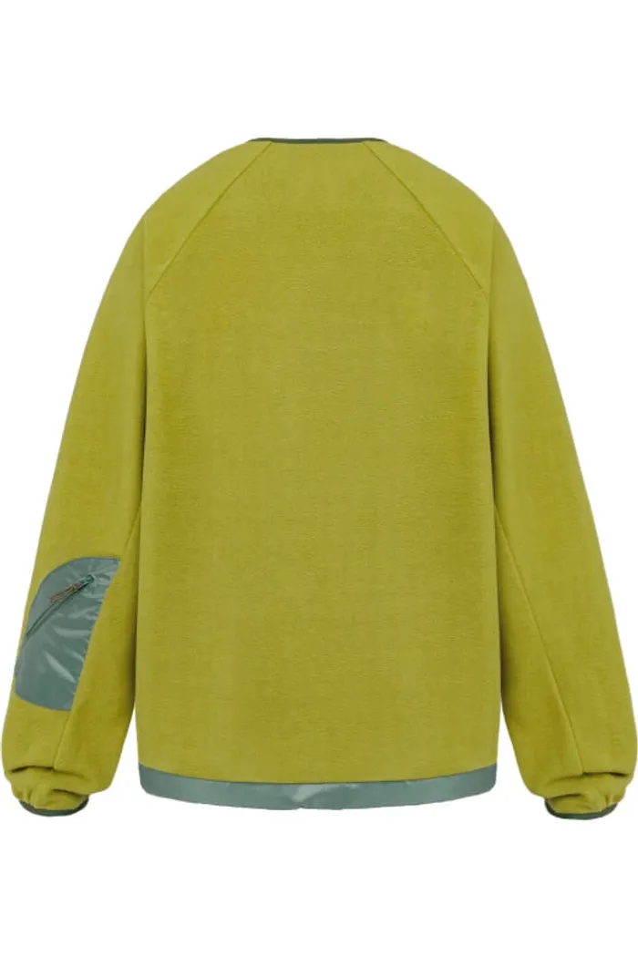 Свитшот Called a Garment Utilitarian Gold Olive оливковый унисекс