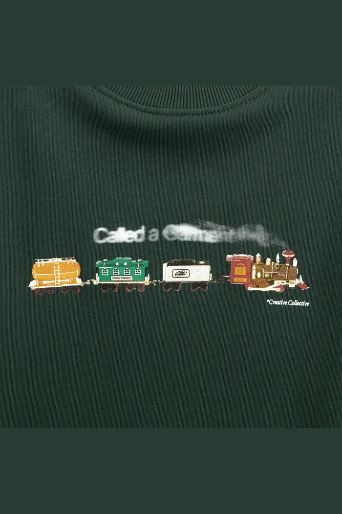 Свитшот Called a Garment Collective зеленый