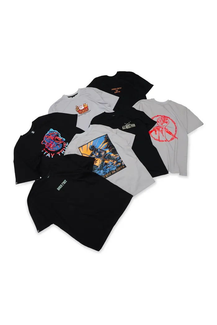 Футболка Hook "Ниндзя" серая