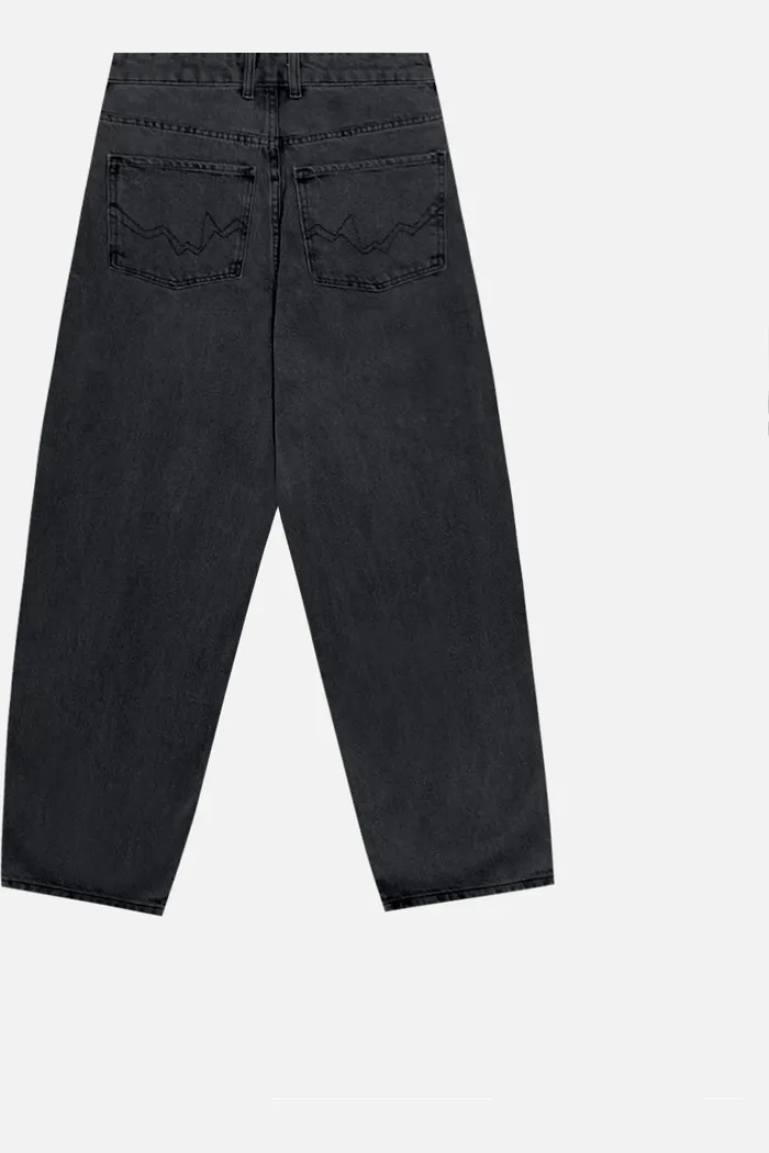 Джинсы ISSAYA Loose Fit HW Washed Grey