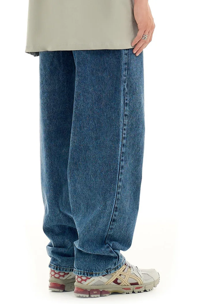 Джинсы ISSAYA Looose Fit HW Blue Ice Wash