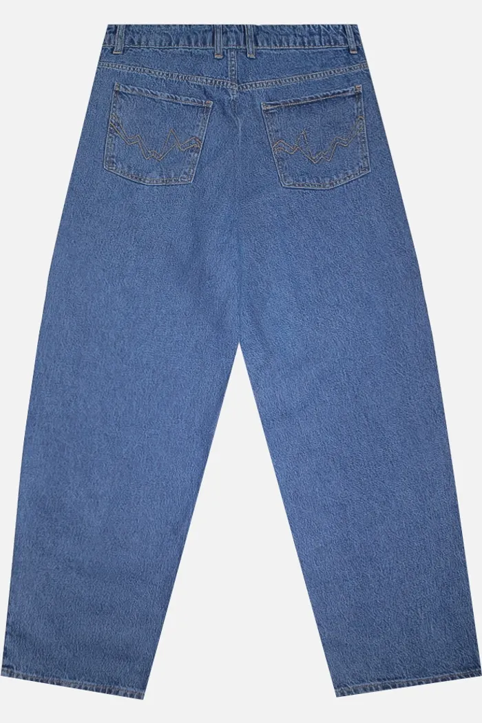 Джинсы ISSAYA Looose Fit HW Blue