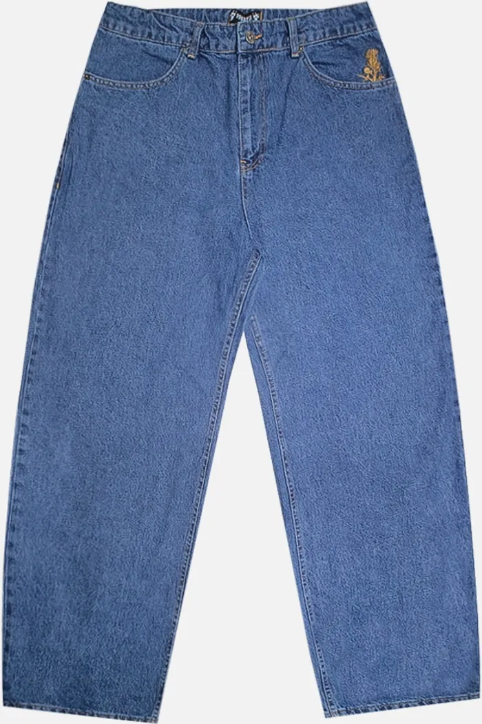 Джинсы ISSAYA Looose Fit HW Blue