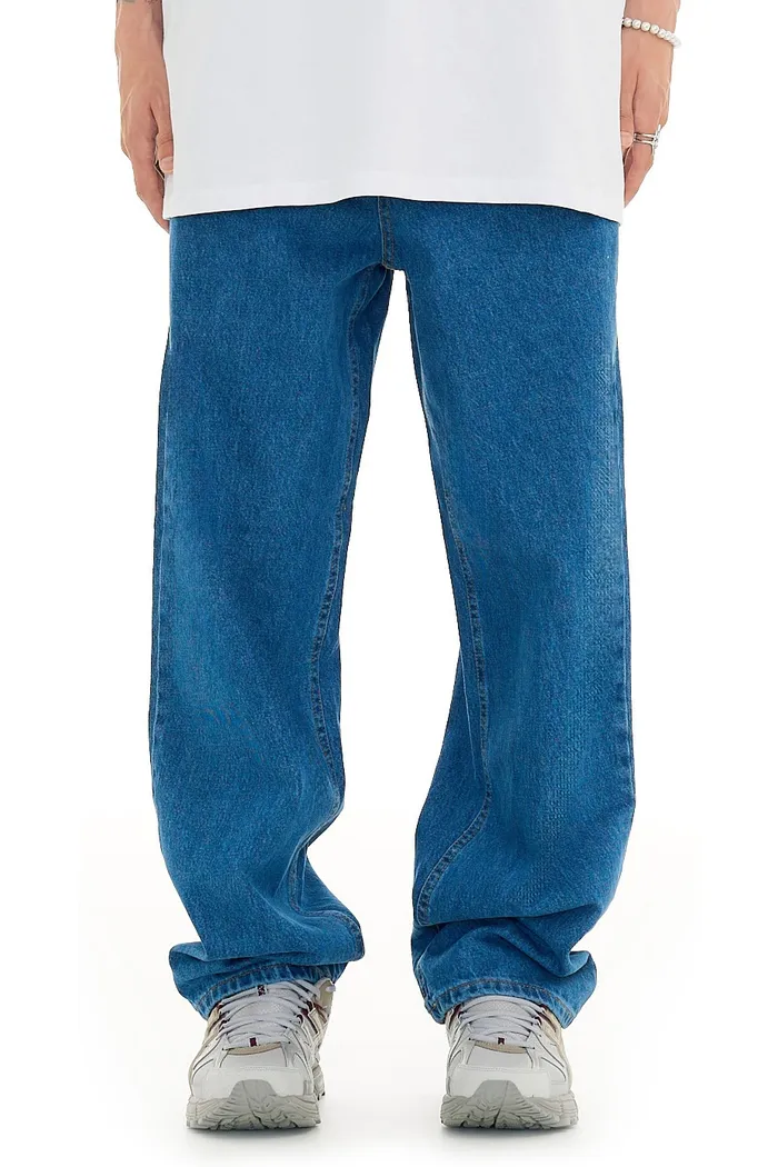 Джинсы ISSAYA Looose Fit HW Blue