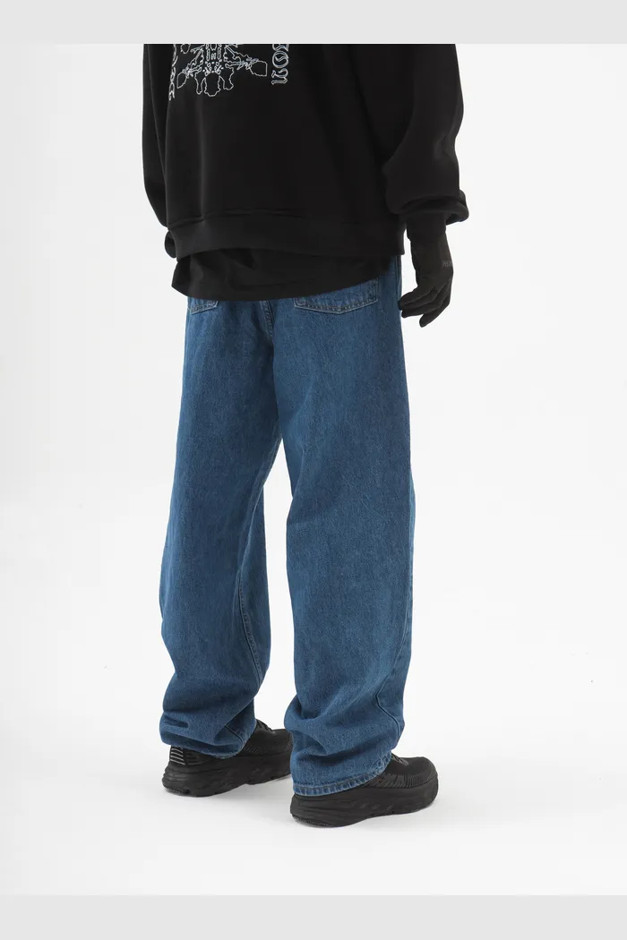 Джинсы ISSAYA Looose Fit HW Light Blue