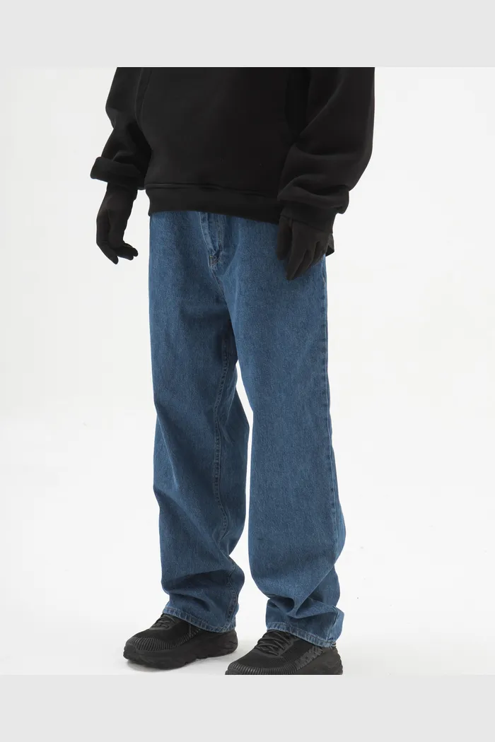 Джинсы ISSAYA Looose Fit HW Light Blue