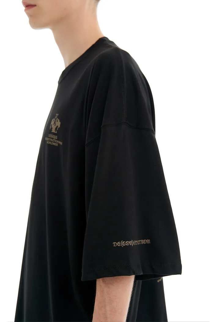 Футболка черная ISSAYA Fractal Black