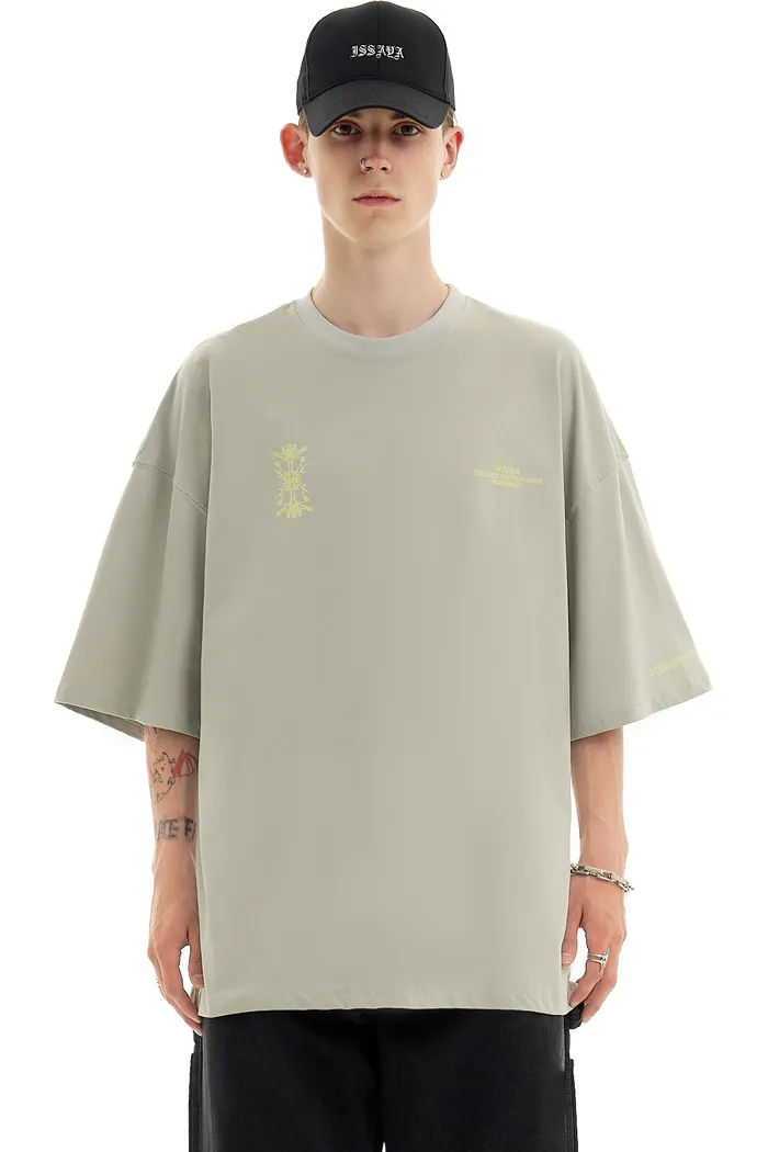 Футболка ISSAYA Temple Grey серая