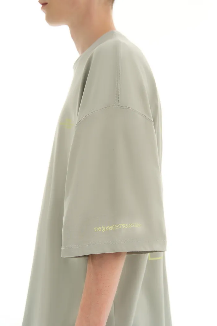 Футболка ISSAYA Temple Grey серая