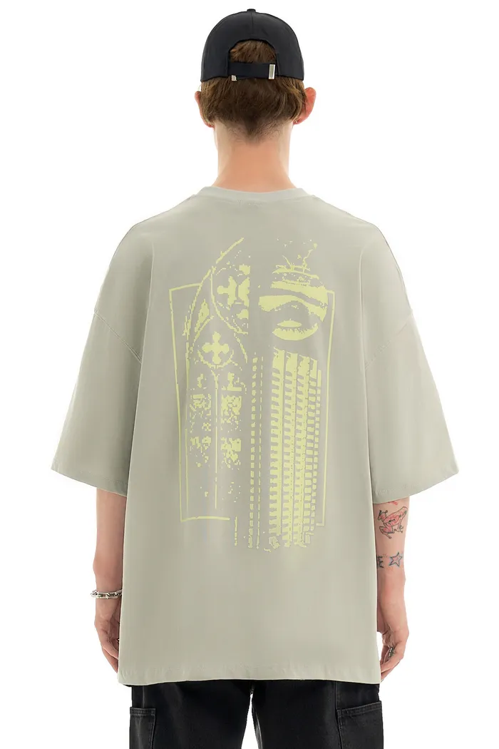 Футболка ISSAYA Temple Grey серая