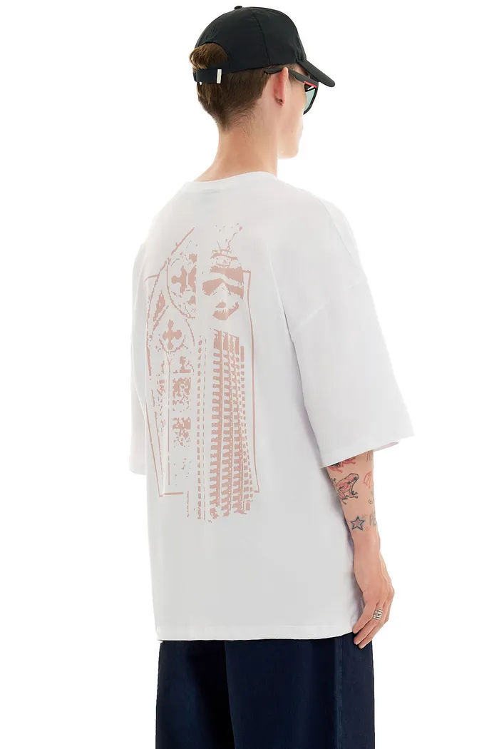 Футболка ISSAYA Temple White белая