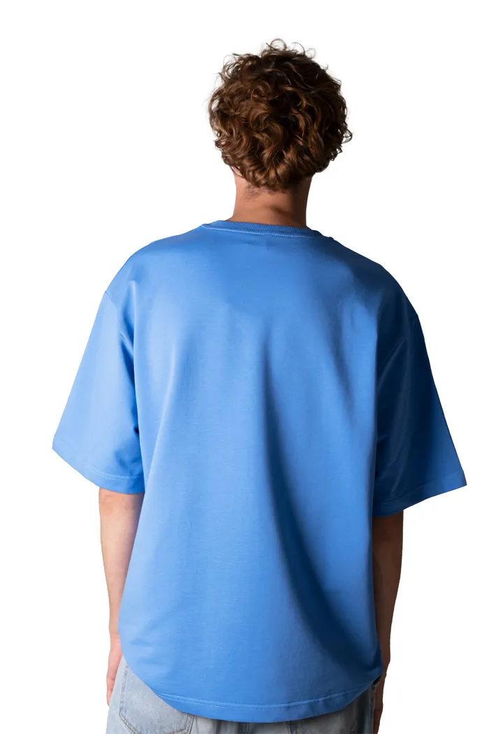 602 Yellow Big Dog blue OS футболка