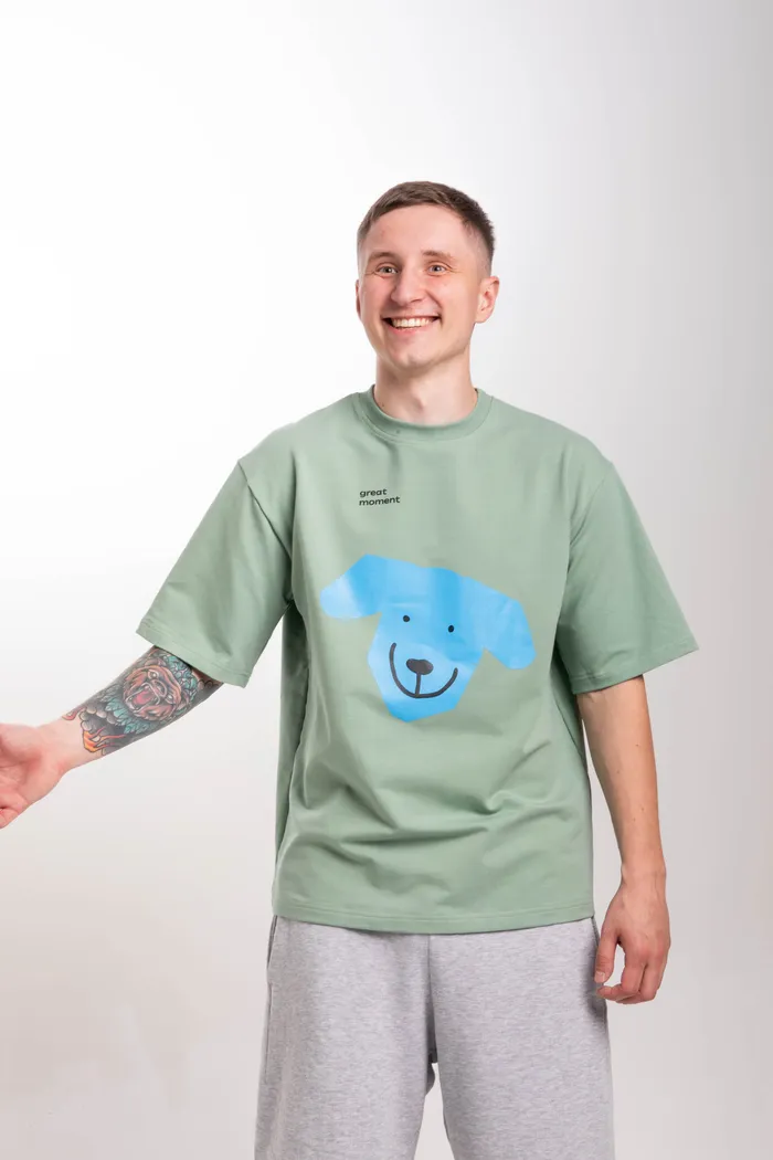 Футболка SGM Blue Big Dog