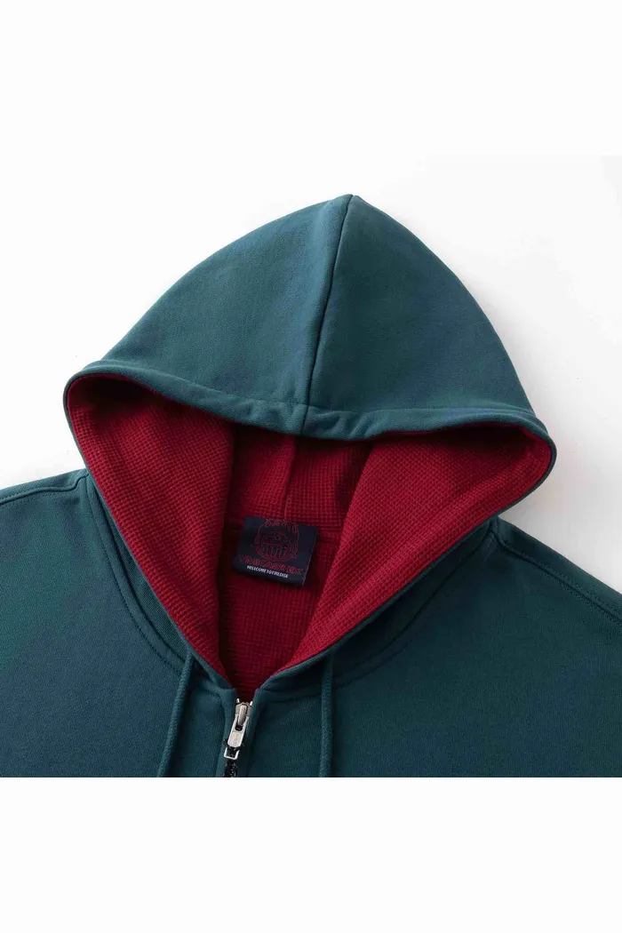 Зип худи YMKASHIX HTF изумрудный