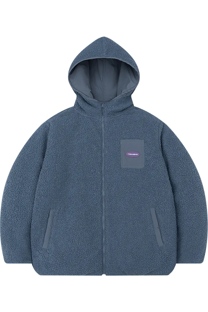 Куртка двухсторонняя YMKASHIX пыльно-синяя мужская