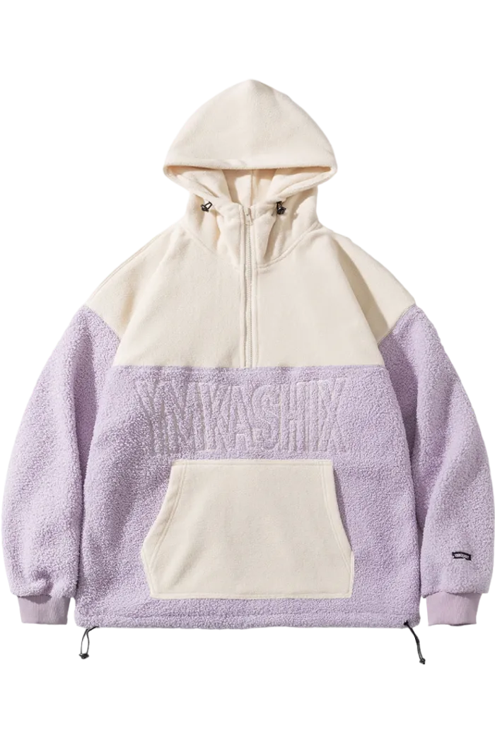 Худи YMKASHIX Little Lamb молочный сиреневый