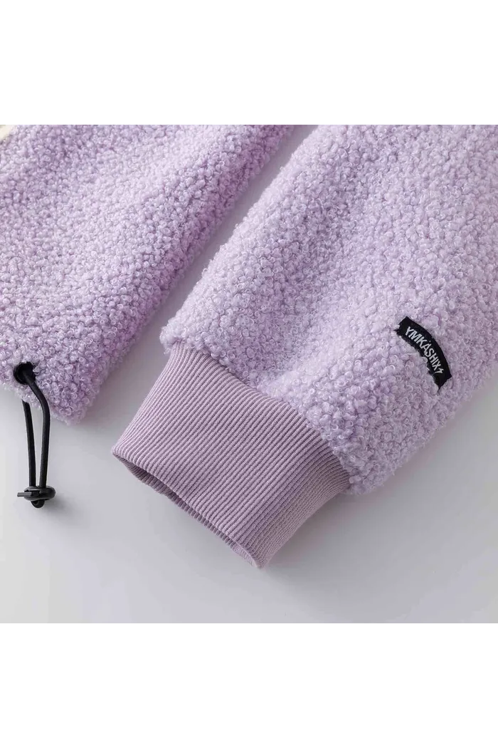 Худи YMKASHIX Little Lamb молочный сиреневый