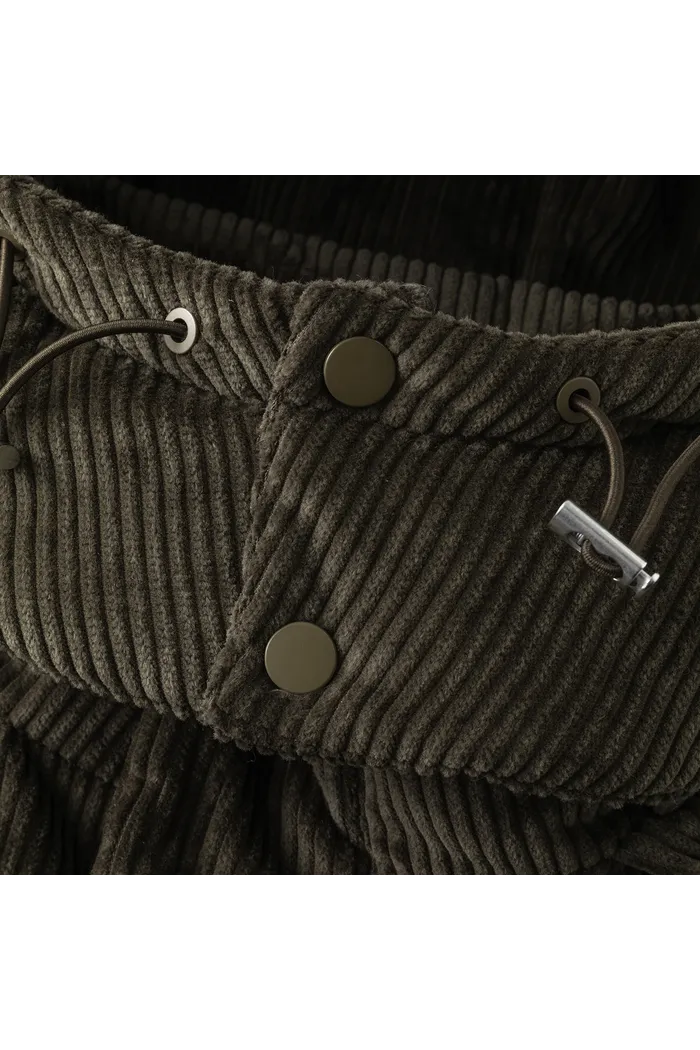 Пуховик YMKASHIX Velvet коричневый