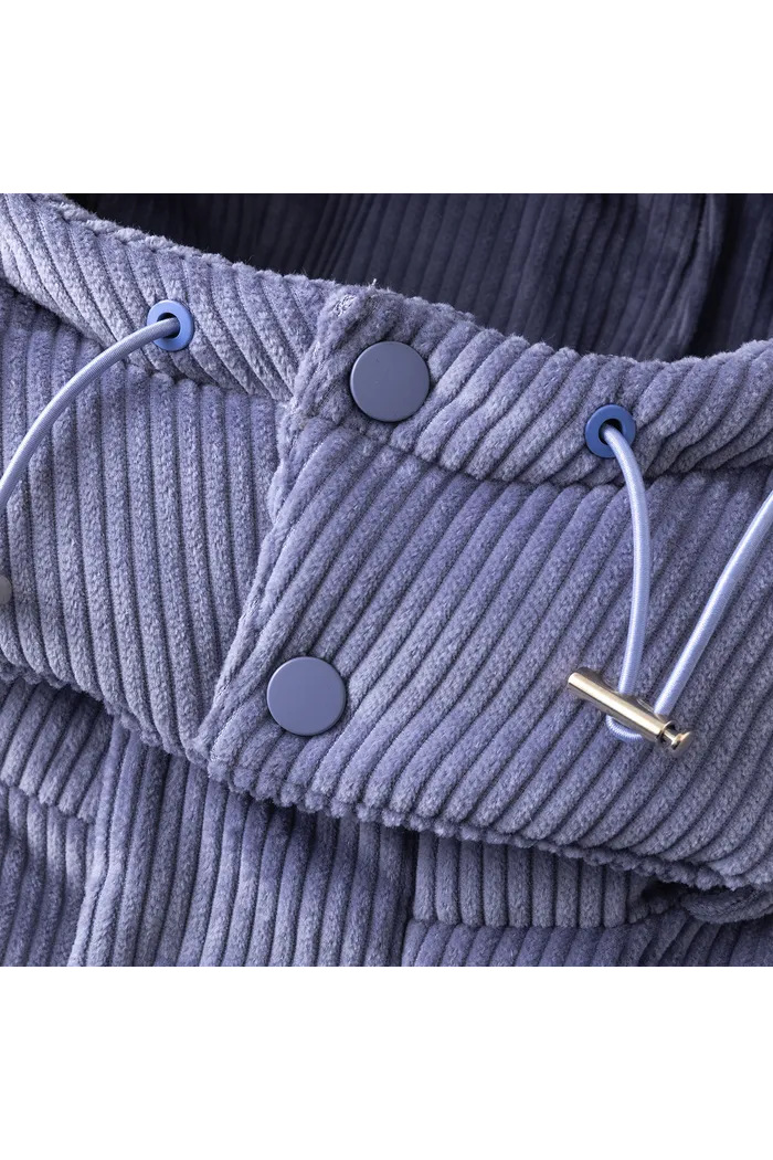 Пуховик YMKASHIX Velvet пыльно фиолетовый