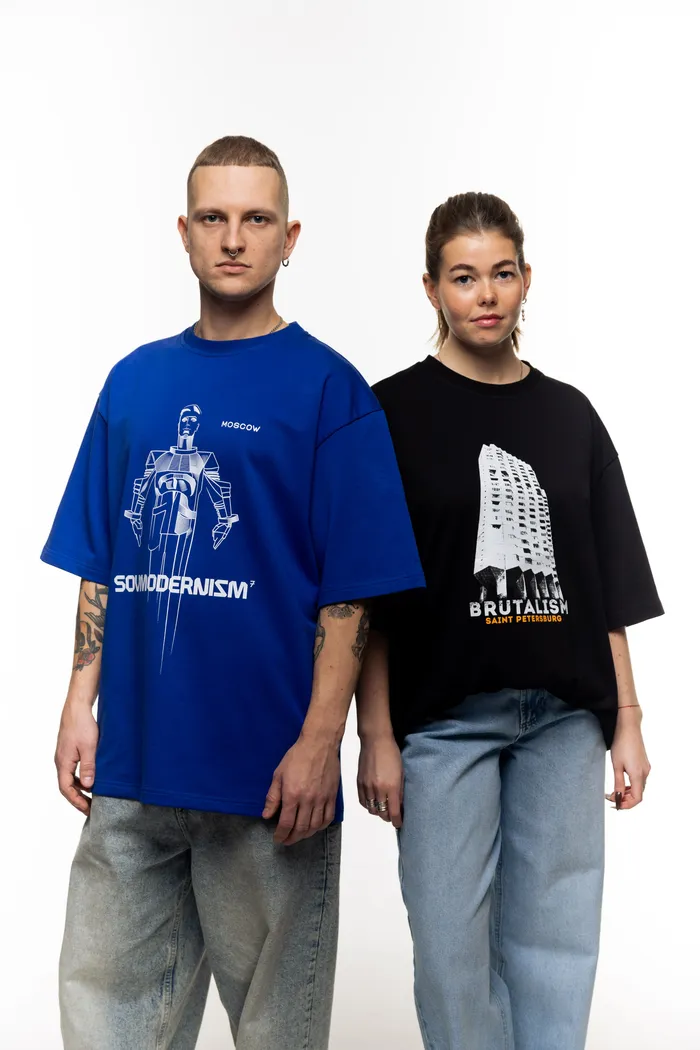 Футболка С7МЬ Москва french blue