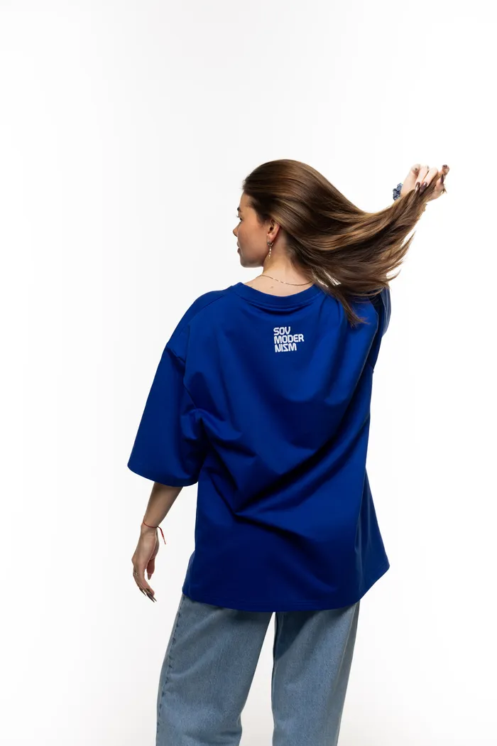 Футболка С7МЬ Москва french blue