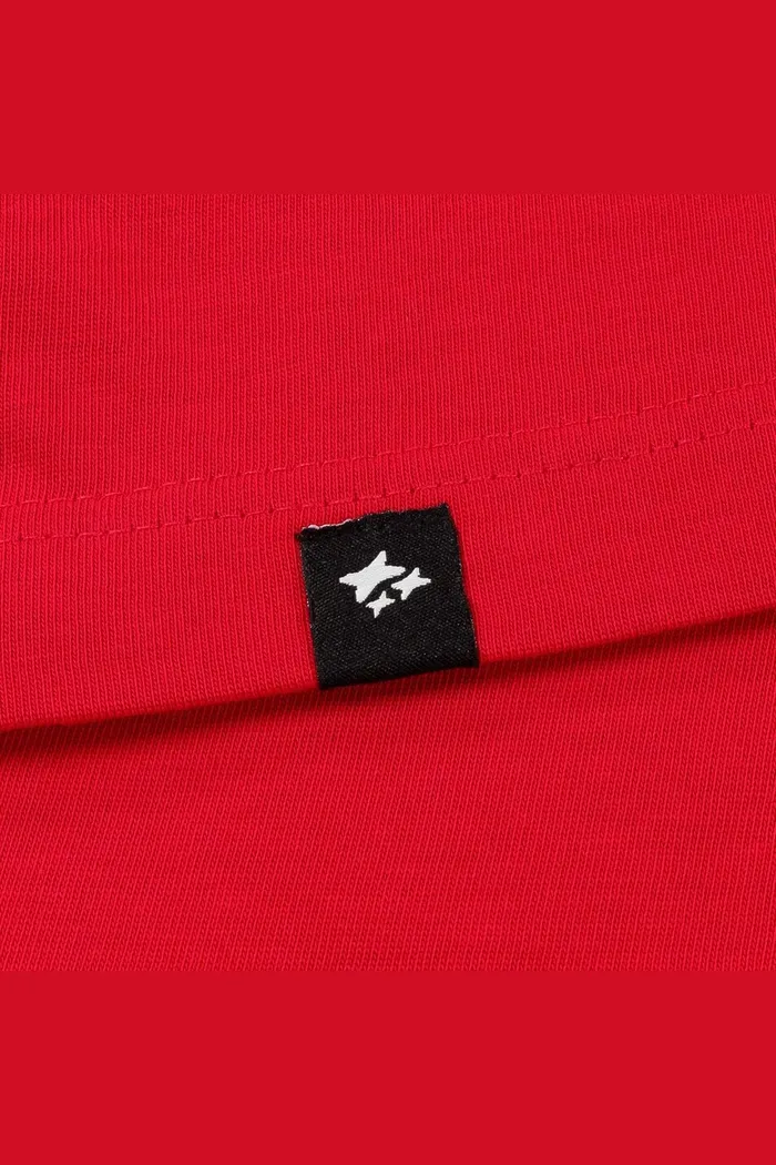 Футболка Haided "RACING RLXD HW TEE" scarlet.red красная