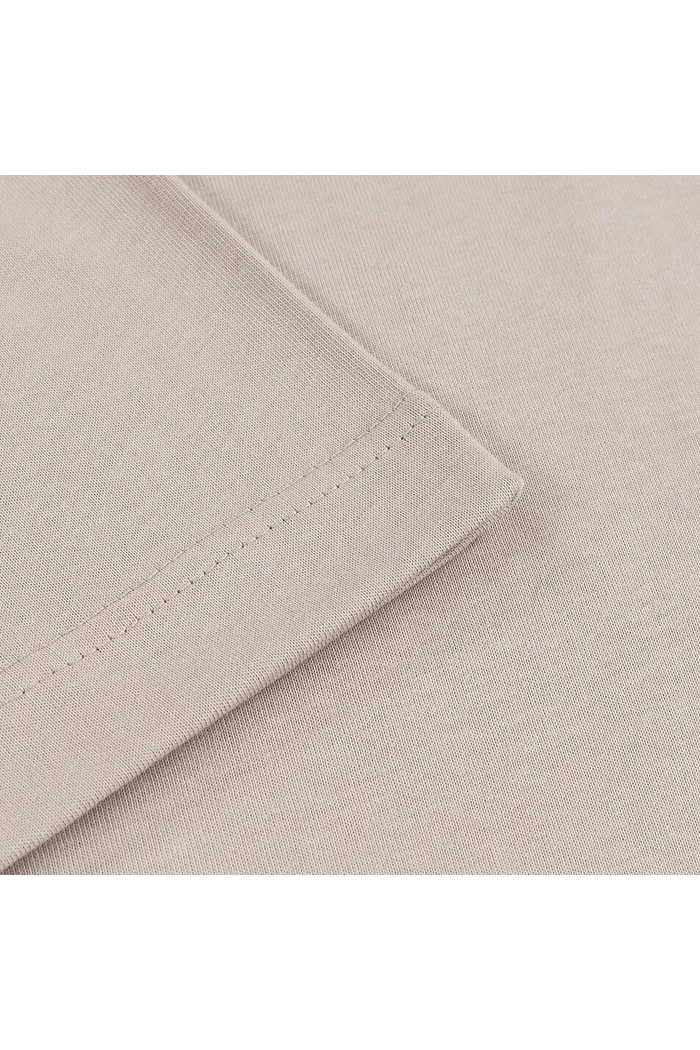 Футболка серая Haided "RACING RLXD HW TEE" grey.beige