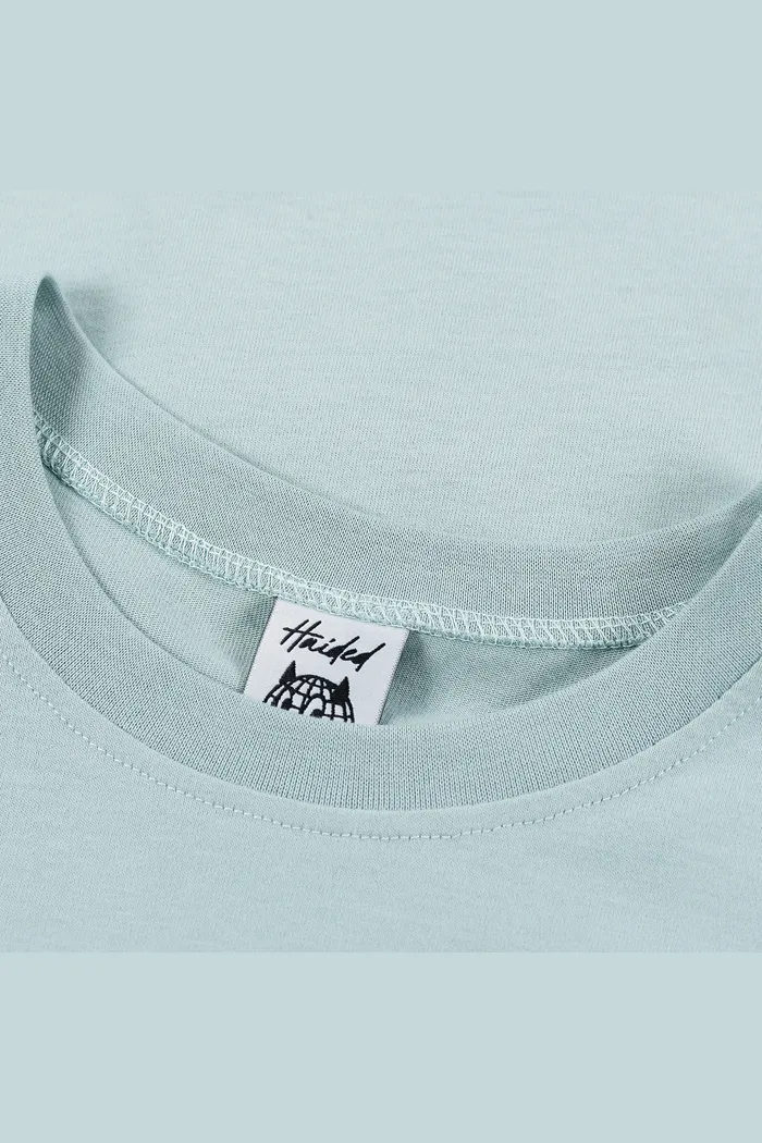 Футболка HAIDED "BRSHD RLXD TEE" ледянной туман