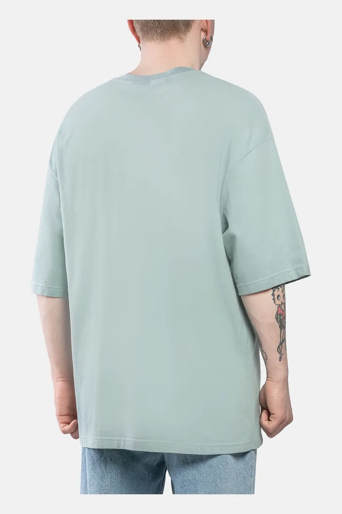 Футболка HAIDED "BRSHD RLXD TEE" ледянной туман