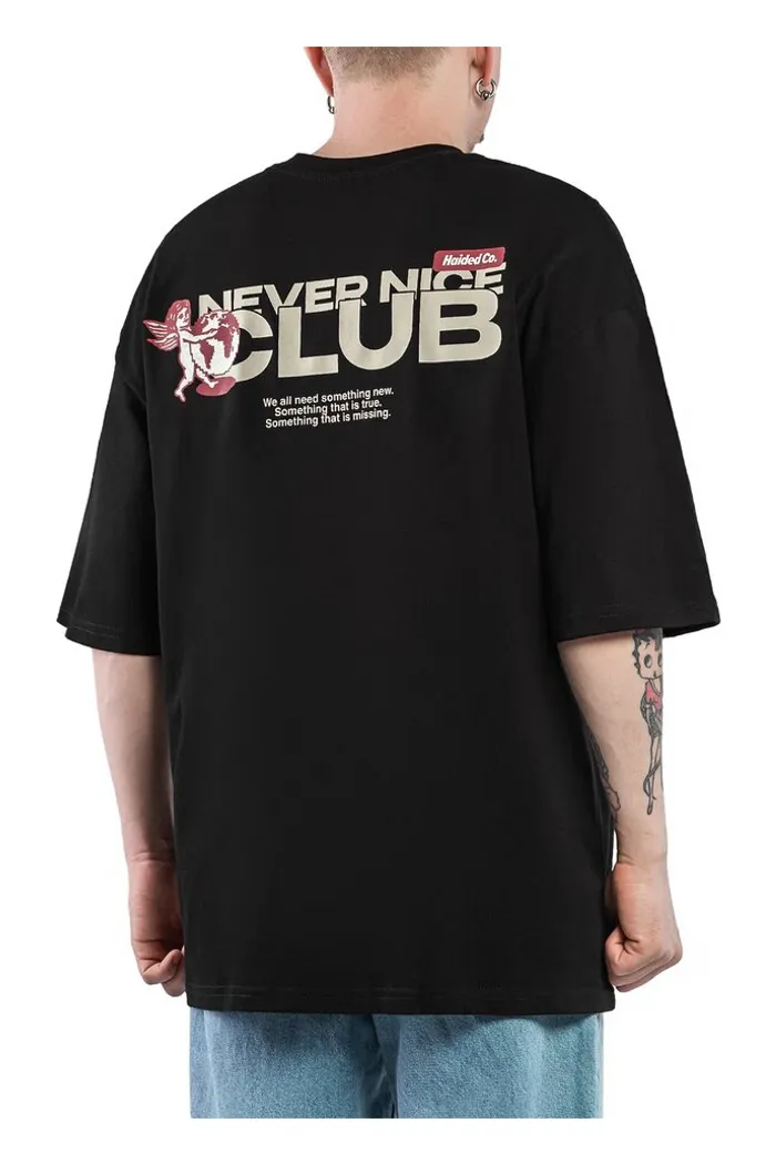 Футболка Haided "CLUB RLXD TEE" Black